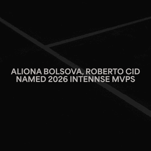 Aliona Bolsova, Roberto Cid Named 2026 INTENNSE MVPs